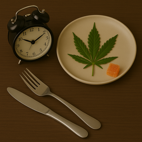 Edibles nüchtern oder nach dem Essen? Warum Timing und Stärke so stark variieren