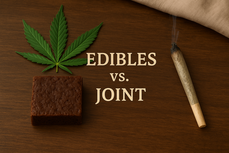 Edibles vs. Joint – was ist der Unterschied?