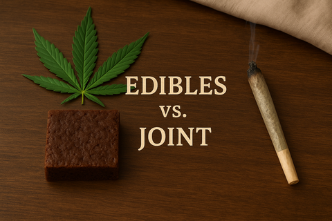 Edibles vs. Joint – was ist der Unterschied?