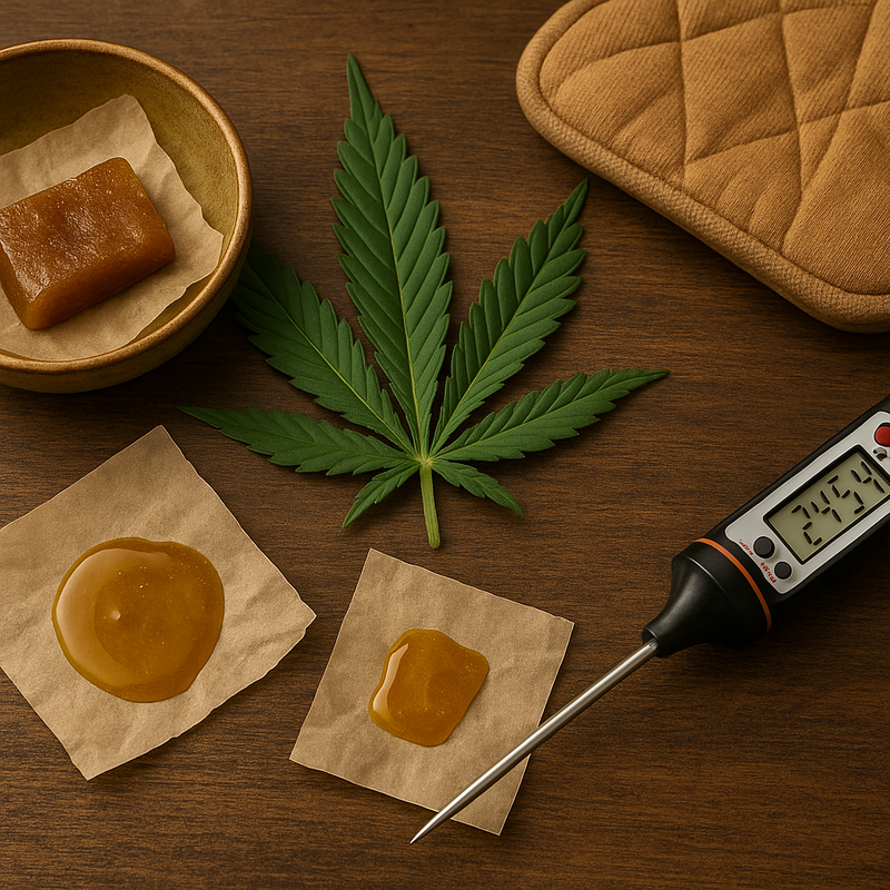 Wie decarboxyliere ich mein Rosin/Extrakt richtig?