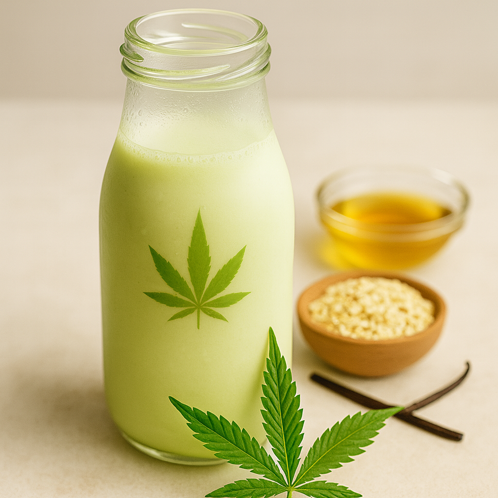 Cannabis Milch Rezept