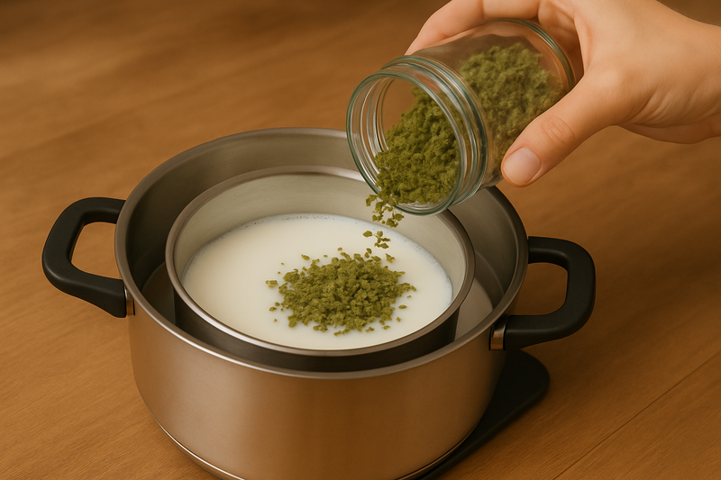 Cannabis-Milch Rezept von Max Buechse