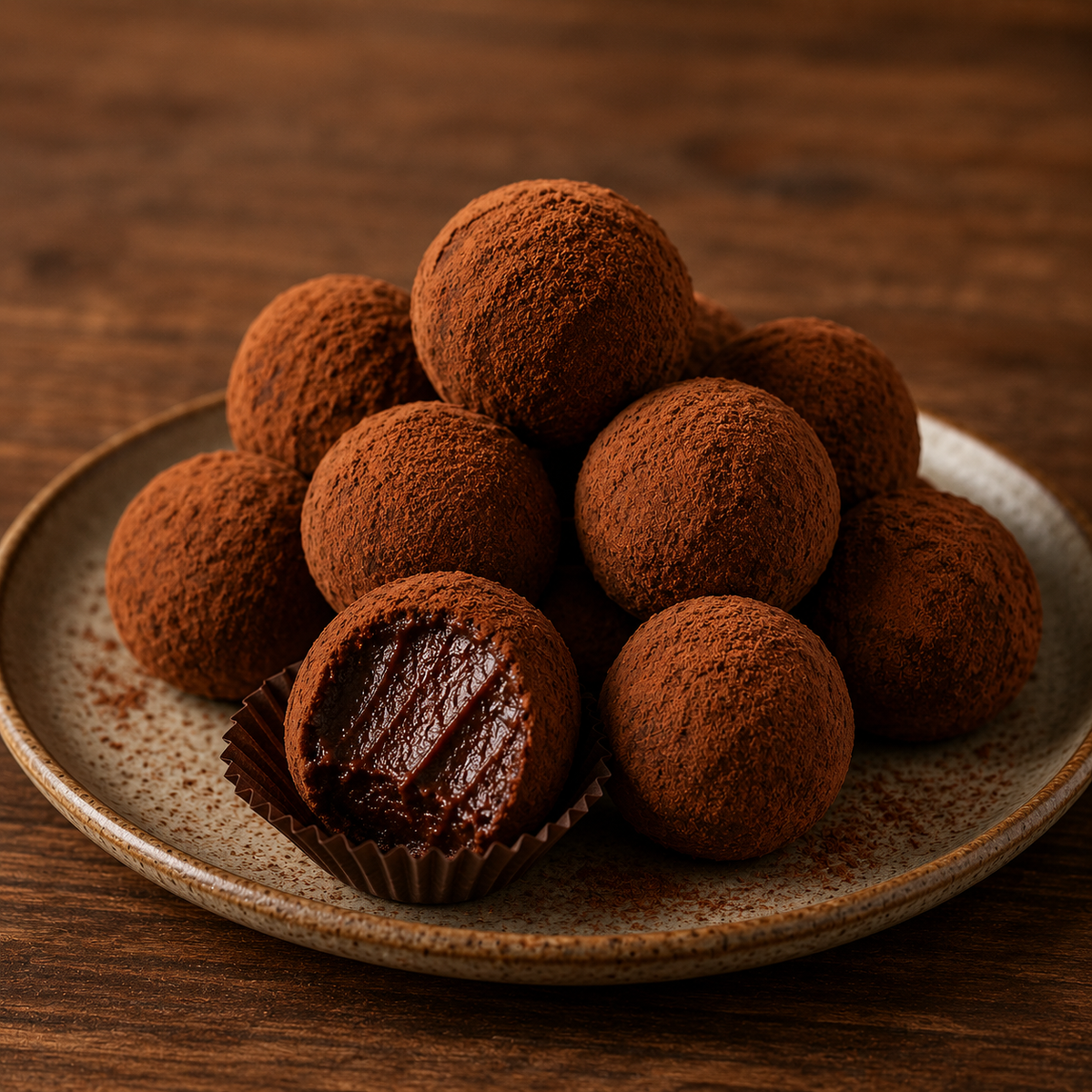 Brigadeiro / Brasilianische Schokoladenbonbons mit Cannabis-Butter