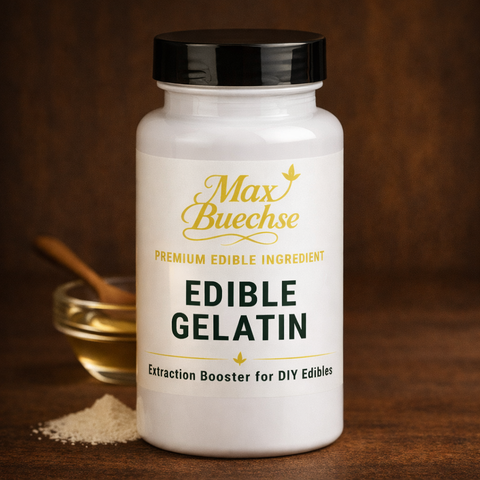 Edible Gelatin – Schweinegelatine 300 Bloom für extra bissfeste Gummies – Für maximale Festigkeit & “Chew” (100 g)