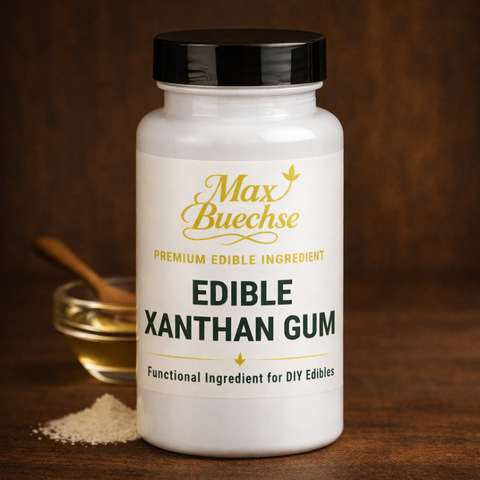 Edible Xanthan Gum – Xanthan (Verdickungsmittel) für Edibles – Für stabile Textur, weniger Trennung/Absetzen (20 g) – Bald verfügbar
