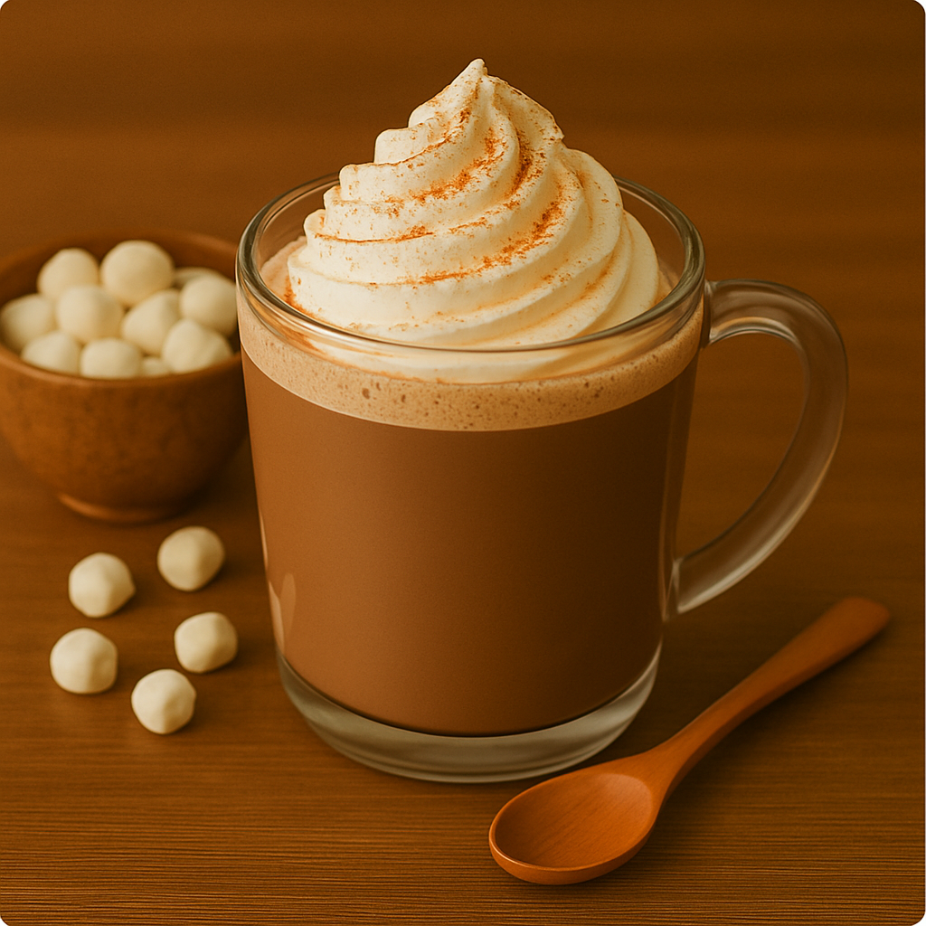 Warmer Kakao mit Cannabis Milch