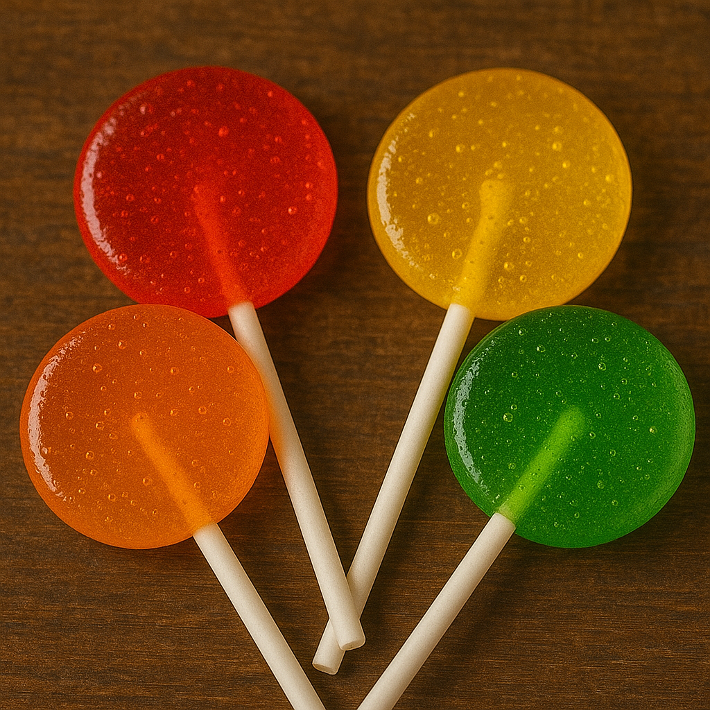 Lollis & Hardcandys mit Cannabis MCT-Öl