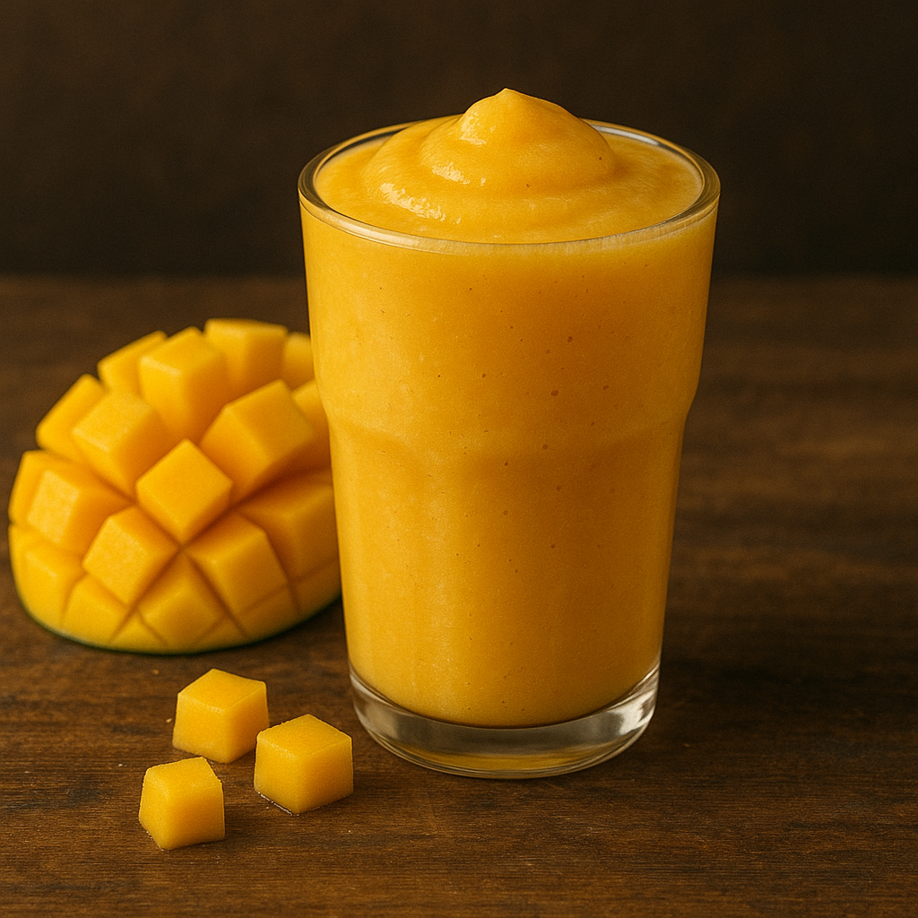 Mango Smoothie mit Cannabis MCT-Öl