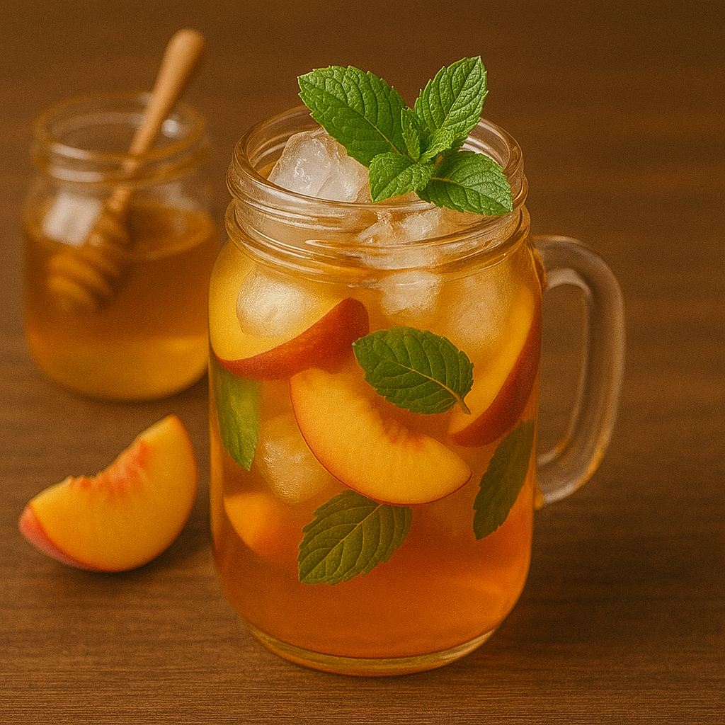 Honig-Minz Eistsee mit Cannabis Honig